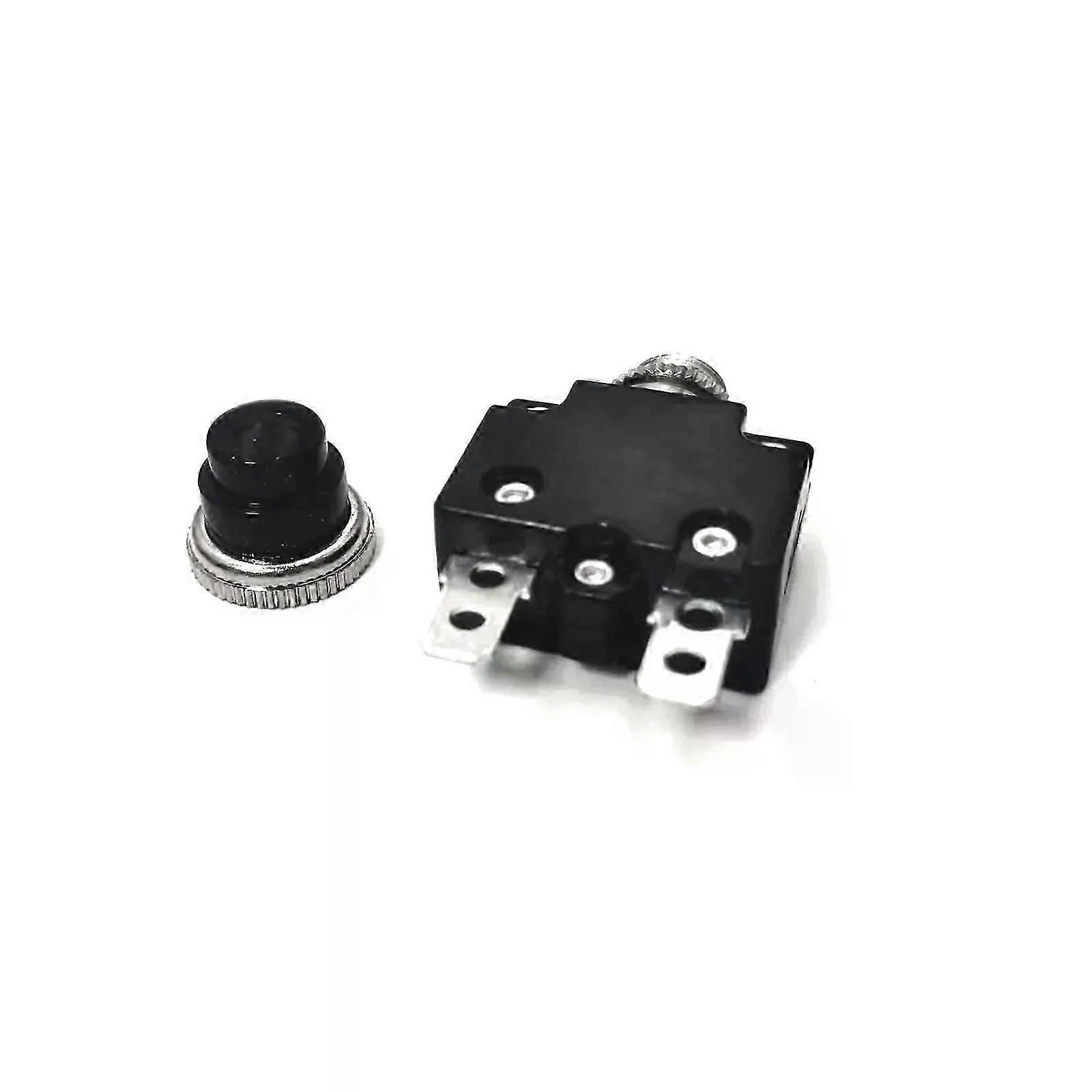 Circuit Breaker 5A 10A 15A Current Overload Protector Thermal Push Button With Cap Car Boat Rocker Switch Panel Accessories