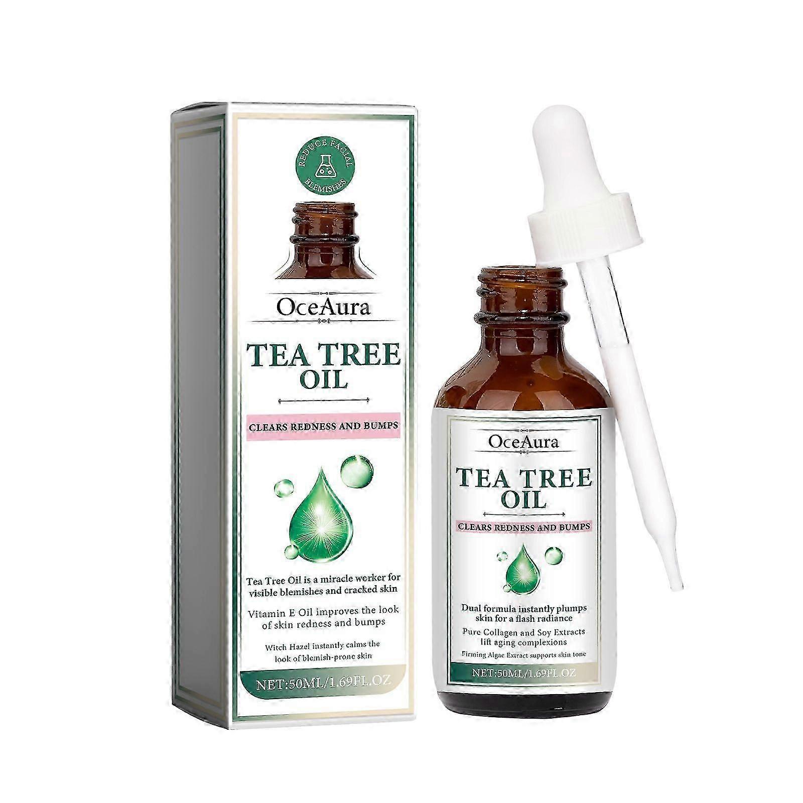 Tea Tree Oil, Moisturize Facial Skin And Reduce Pimples