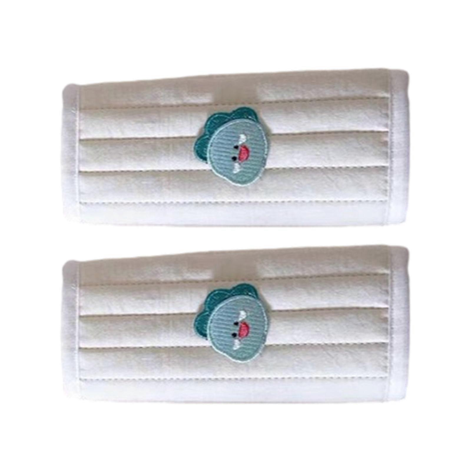 Seatbelt Protector Cover Pads with Animal Pattern Universal Safety Seat Belt Strap Cushion Stroller Shoulder Strap Pad Multicolor