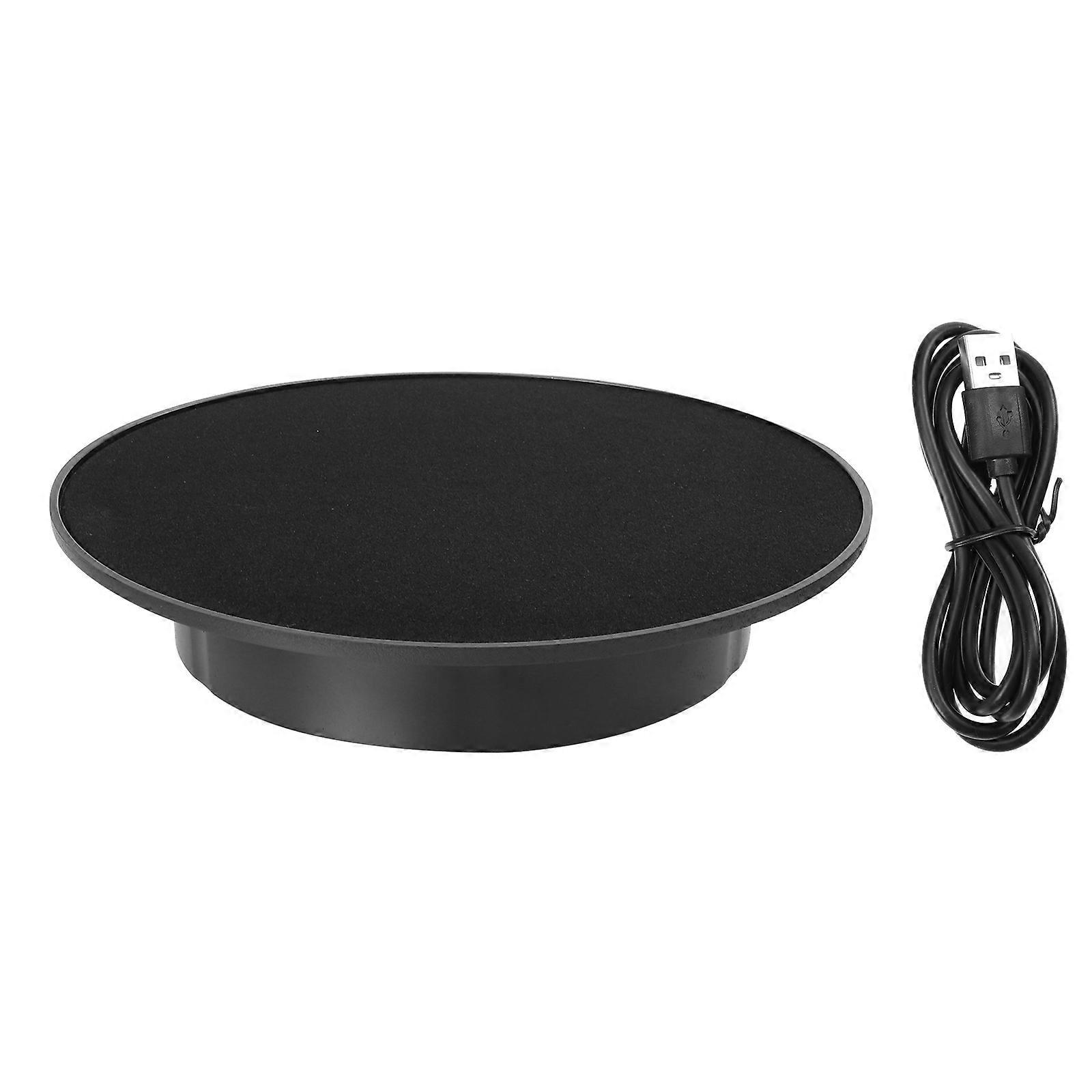 Electric Usb Powered Rotating Turntable Display Plate Revolving Stand Display Rack