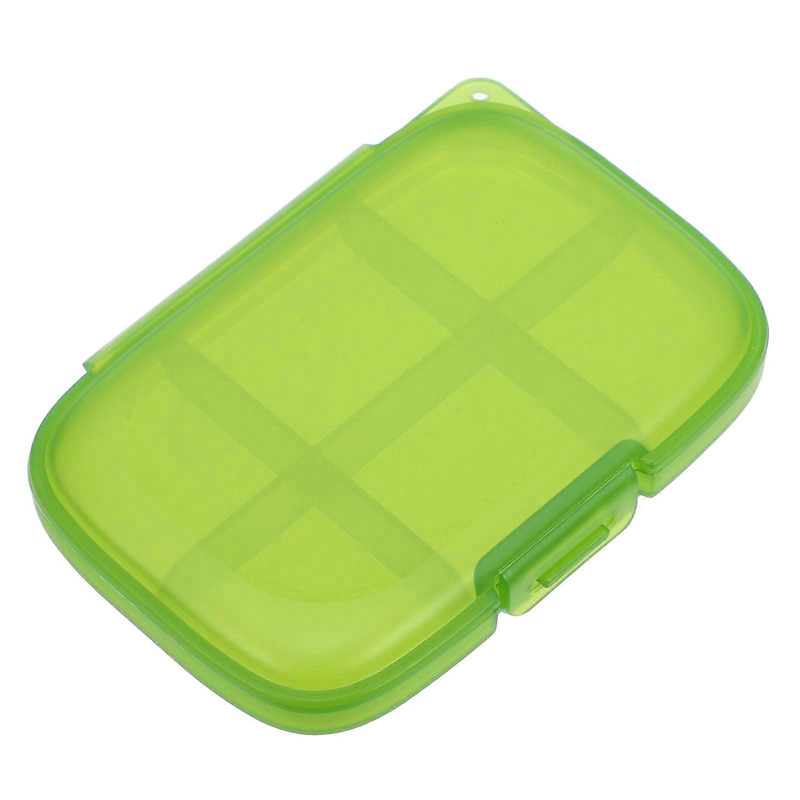 Medication Management Plastic Medicine Organizer Box for Storage 4Pcs