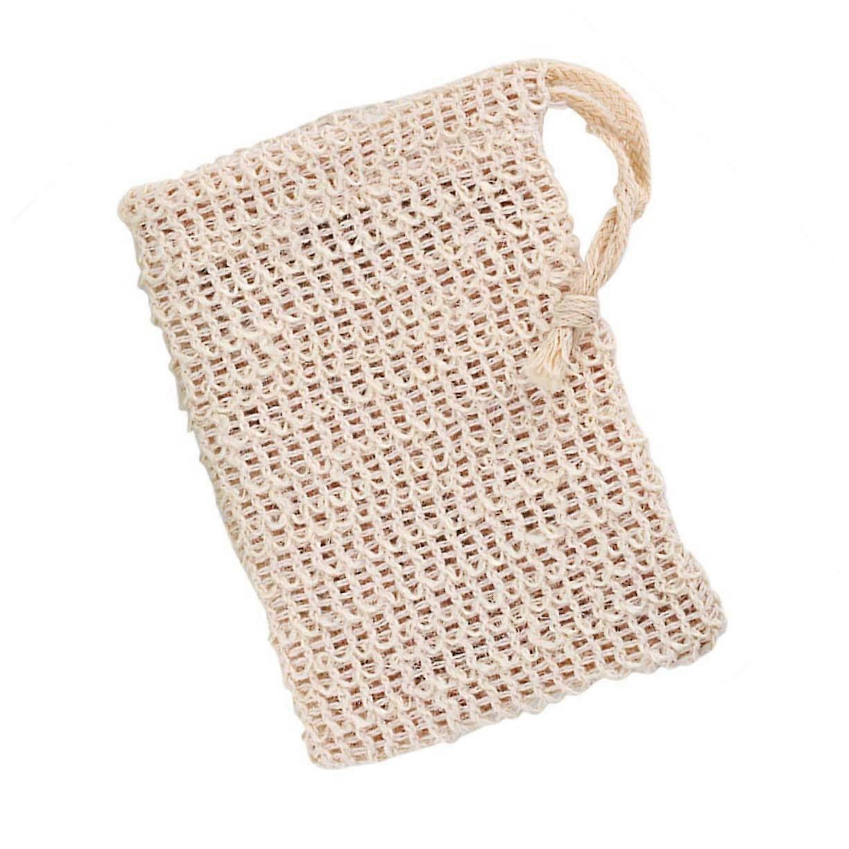 5pcs Foaming Soap Net Pouch with Drawstring for Quick Lathering, Fast Drying and Exfoliating