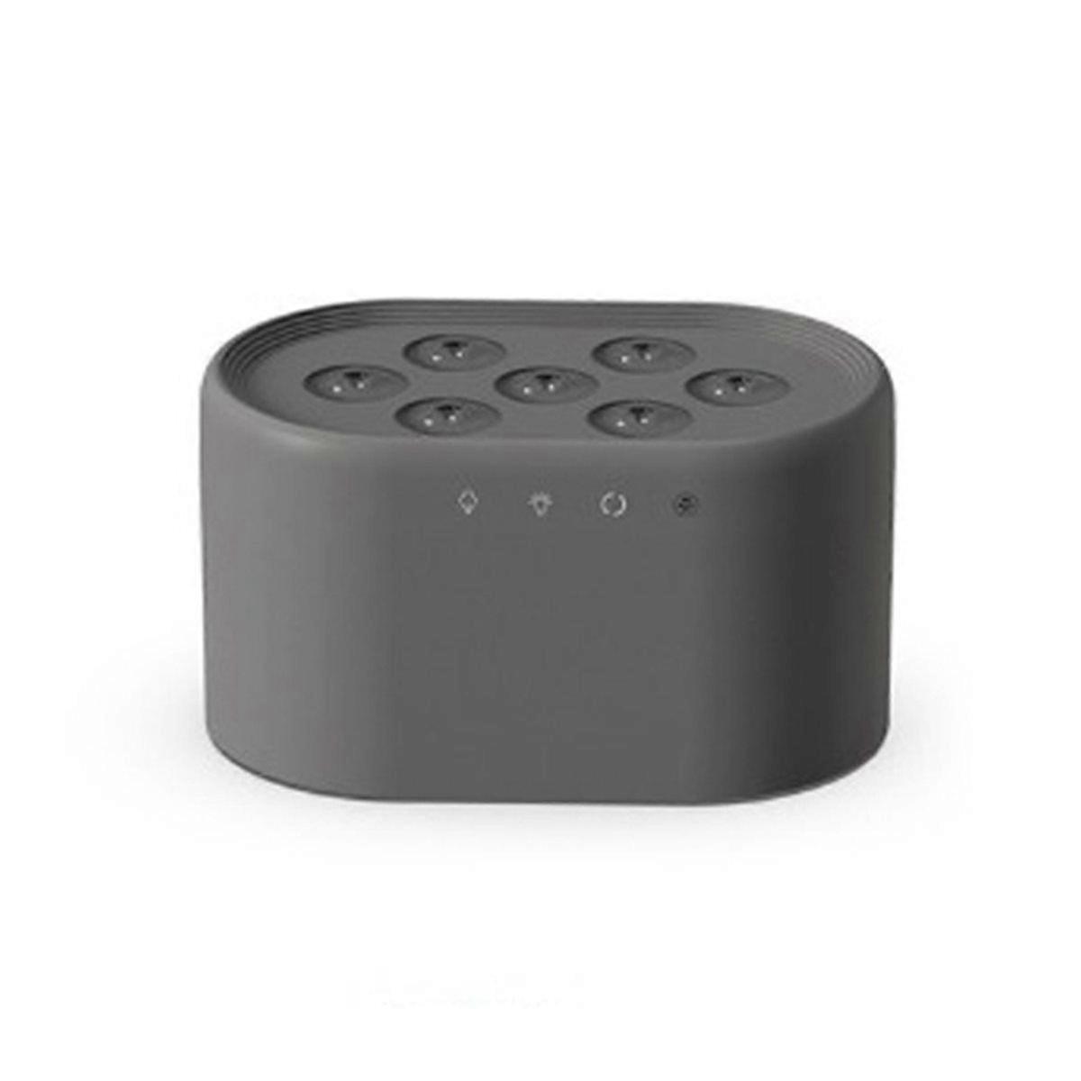 Flame Diffuser with Dynamic Lighting Intelligent Control 7-Hole Streamer Humidifier for Desktop Bed