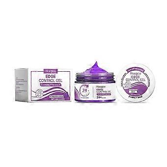 Hoegoa Purple Acai Berry Hair-Styling Gel Bangs Broken Hair Natural Shaping Long-Lasting Soft Manic Gel