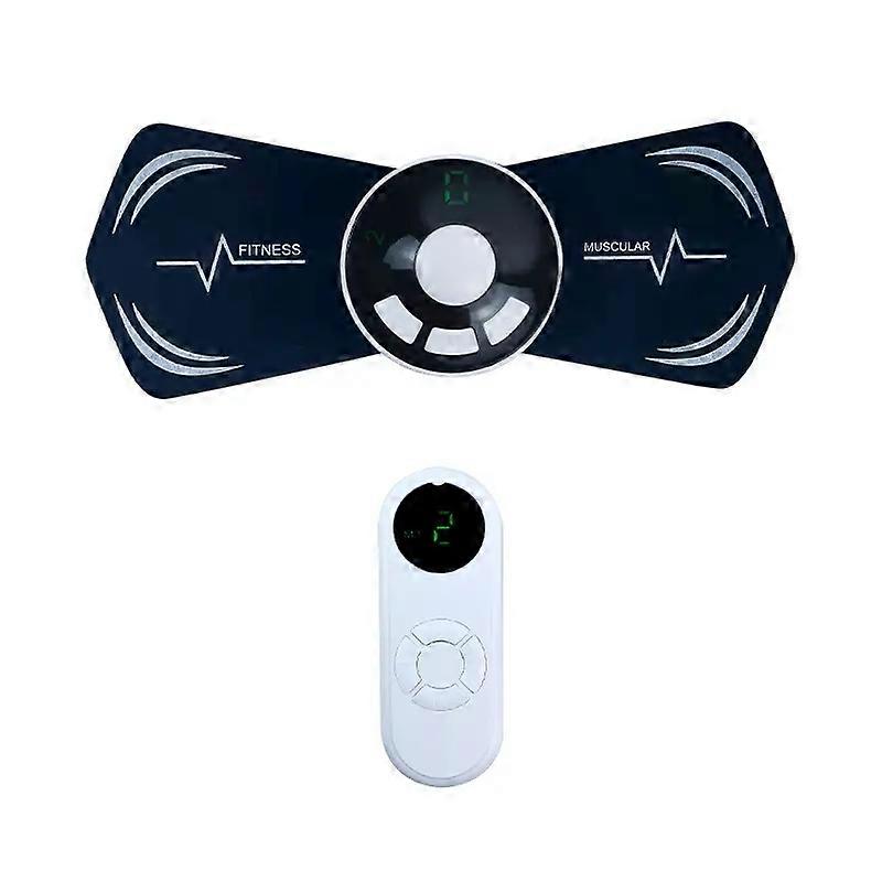 Mini Cervical and Back Massager Electronic Pulse Patch Design Adjustable Intensity Specially Designed to Relieve Muscle Pain