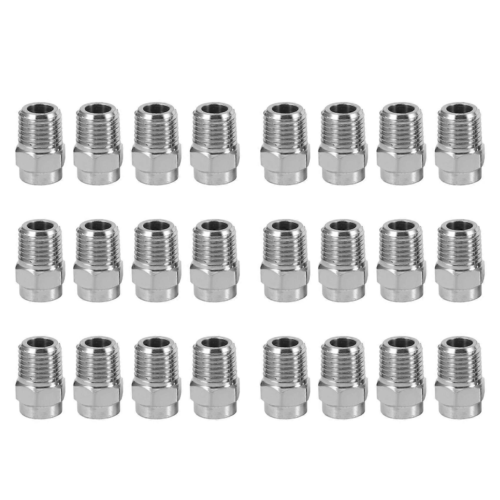24 Pcs Pressure Washer Surface Cleaner Nozzle Replacement Thread Type Spray Nozzle to Water Broom