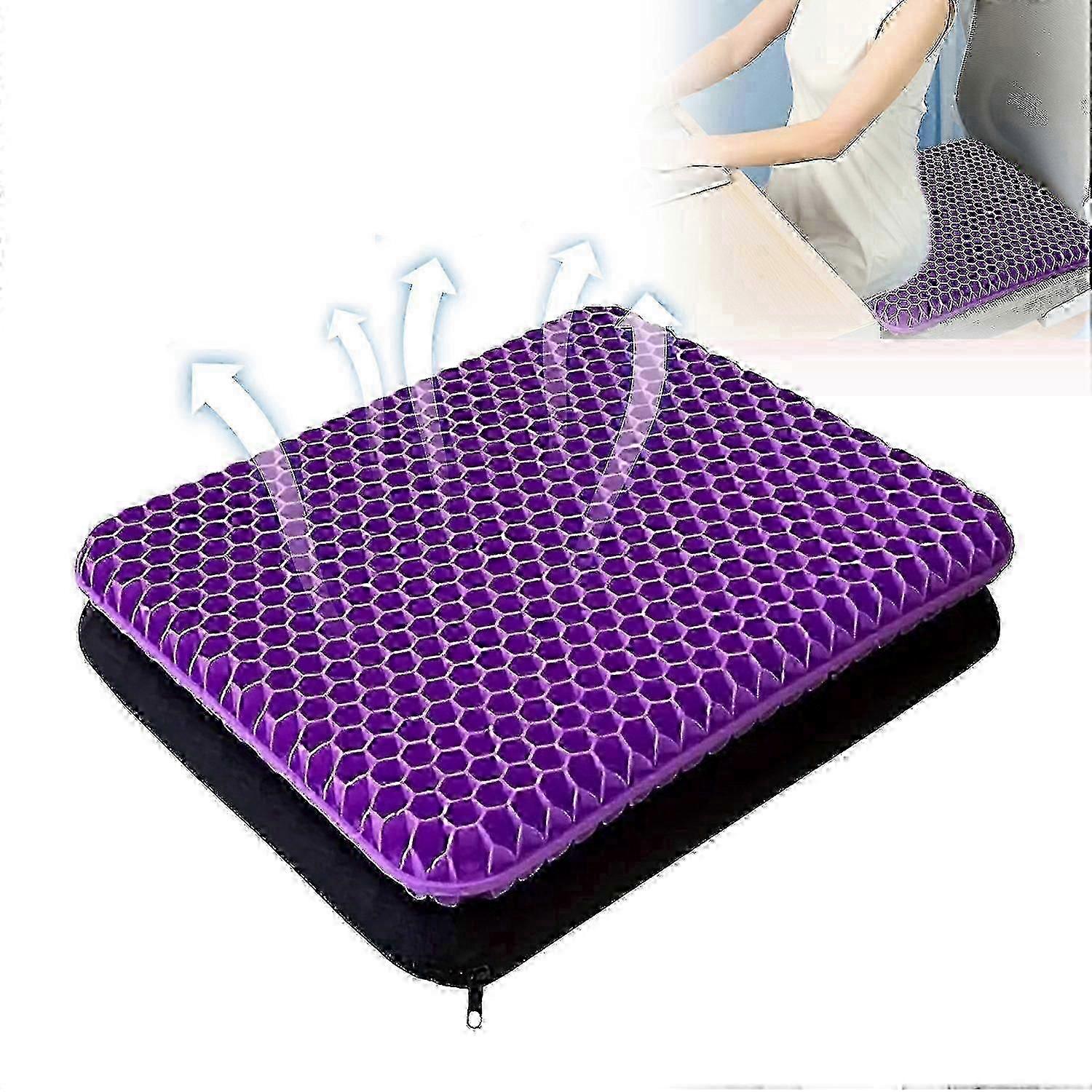 Orthopedic gel cushion for sciatica and back pain