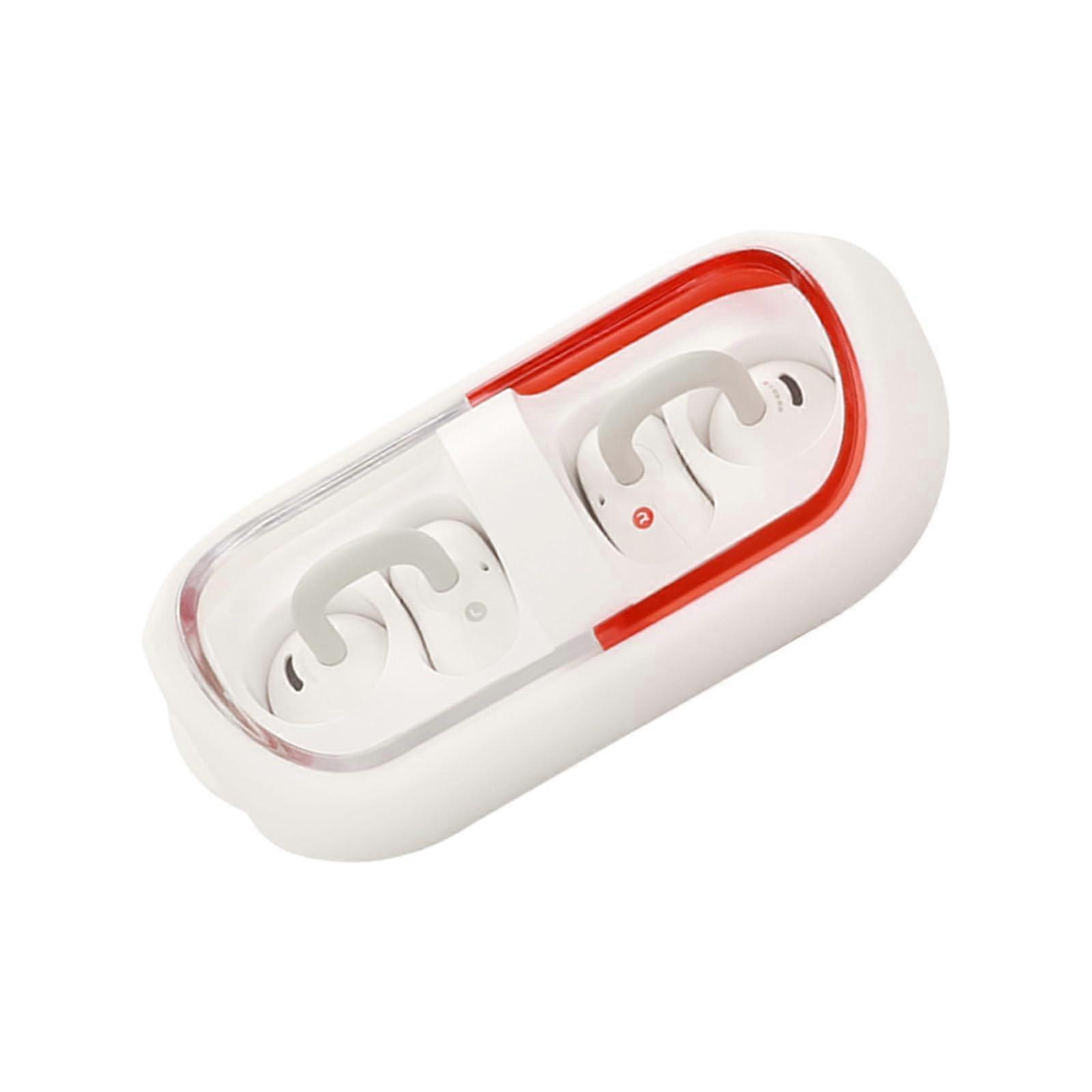 Shockproof Silicone Protective Sleeve For Earphones, Dustproof, Lightweight, Precise Fit, Secure Grip, White