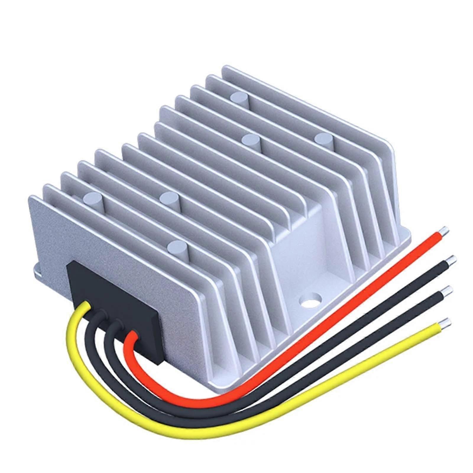 DC DC Boost Converter 12V to 48V Step Up Power Supply 3.5A Silver  Power Voltage Regulator