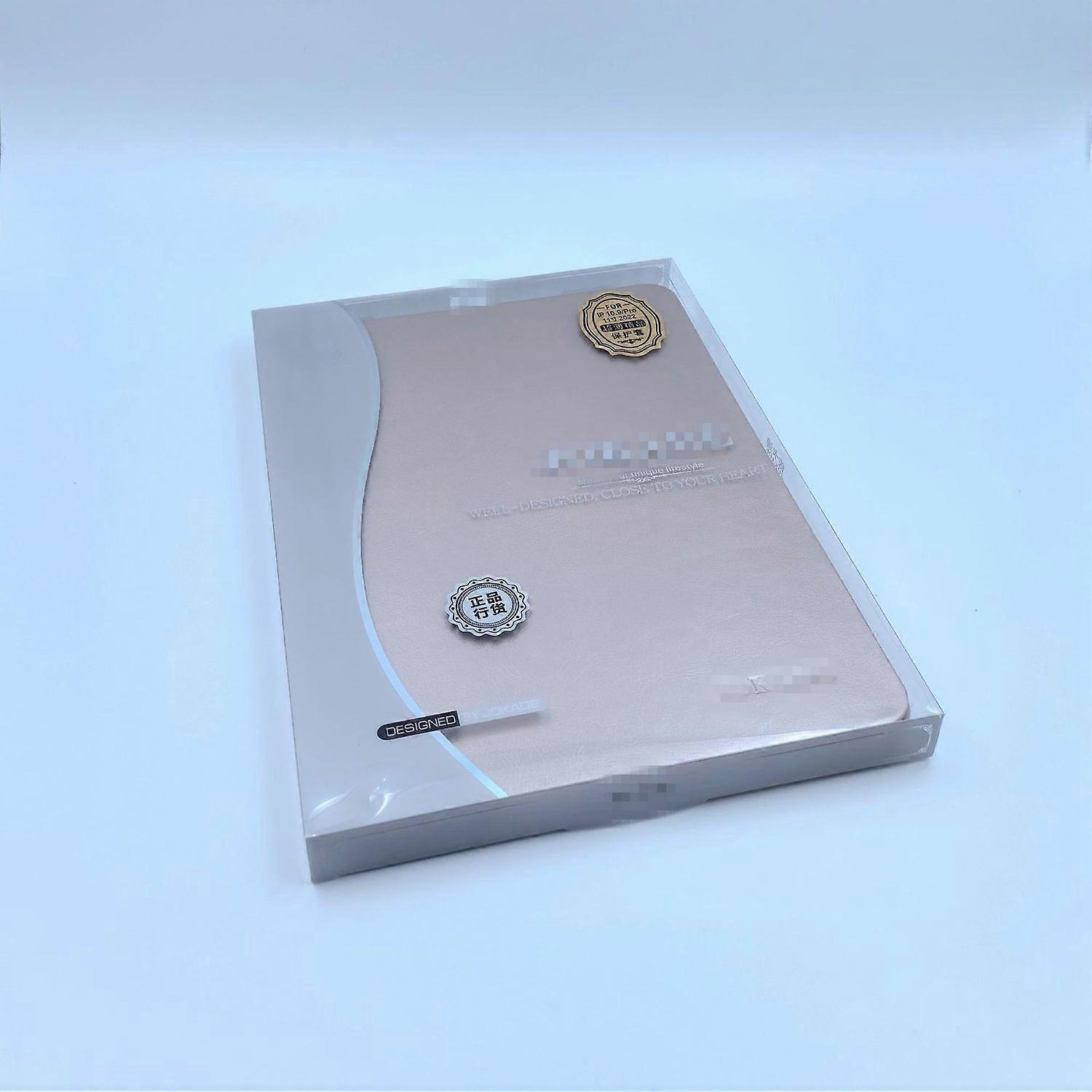 Stylish Case For Ipad 10.2"/10.5"inch Gold Solid Leather Mirror