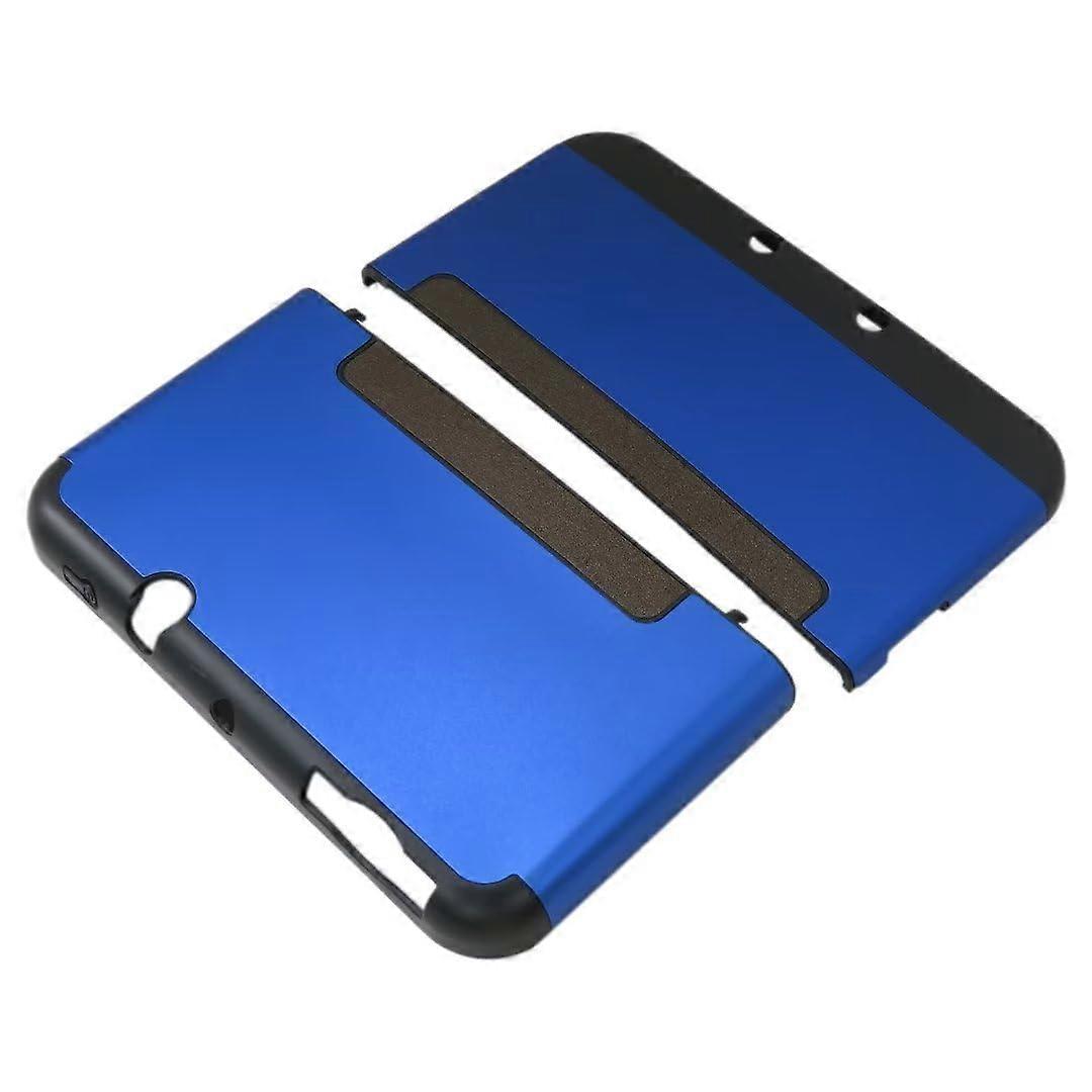 Blue Hard Shell Case for Nintendo 3DS XL LL 2015, Durable Washable Protective Cover