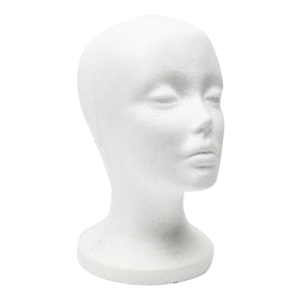 Foam Head Model for Display Head Model Mannequin 1Pcs for Holding Hats