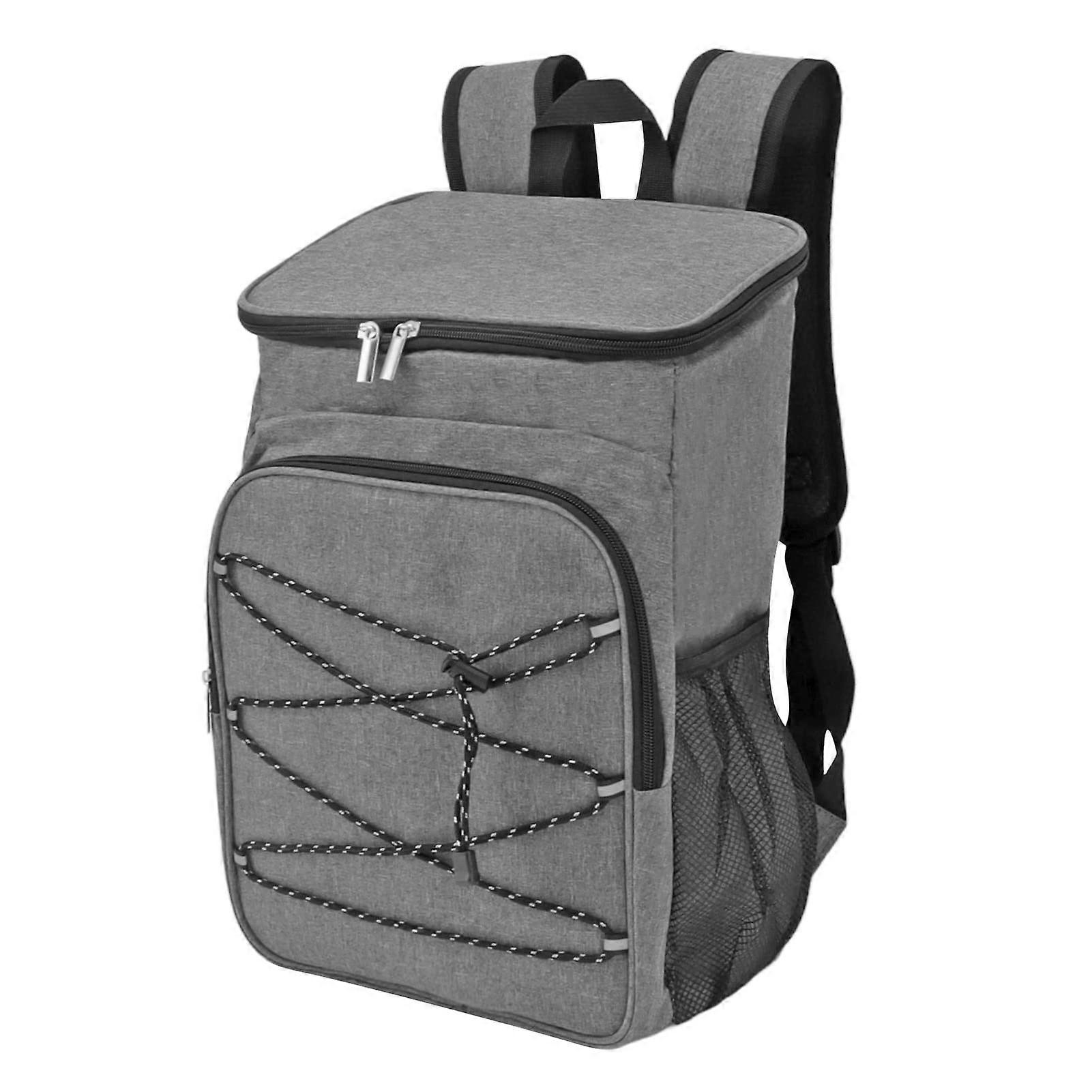 Insulated Cooler Backpack with Leak Proof Waterproof Lining and Cup Holders for Camping Picnic