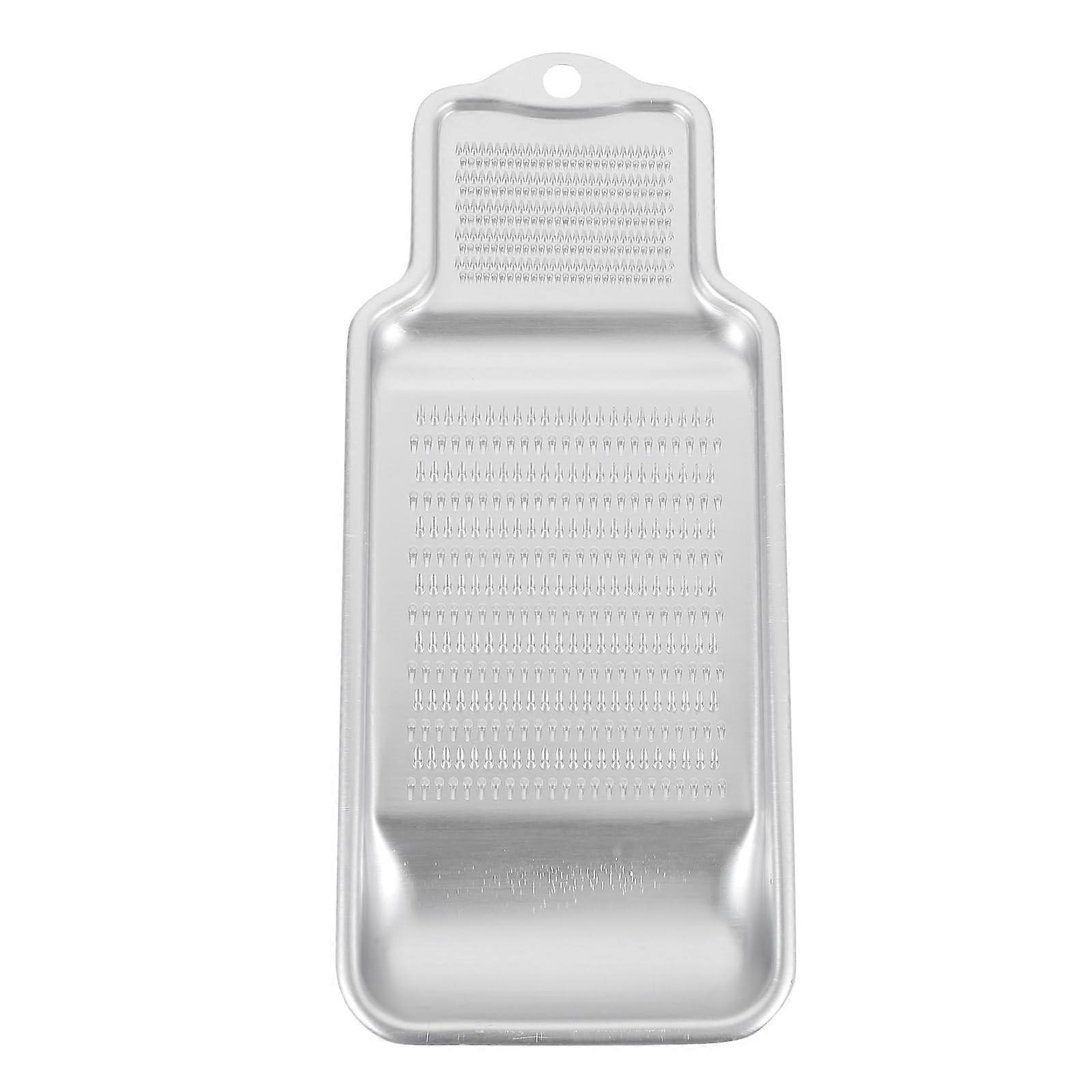 Garlic Ginger Grater Durable Aluminum Handheld Easy Clean MultiIngredient Kitchen Tool