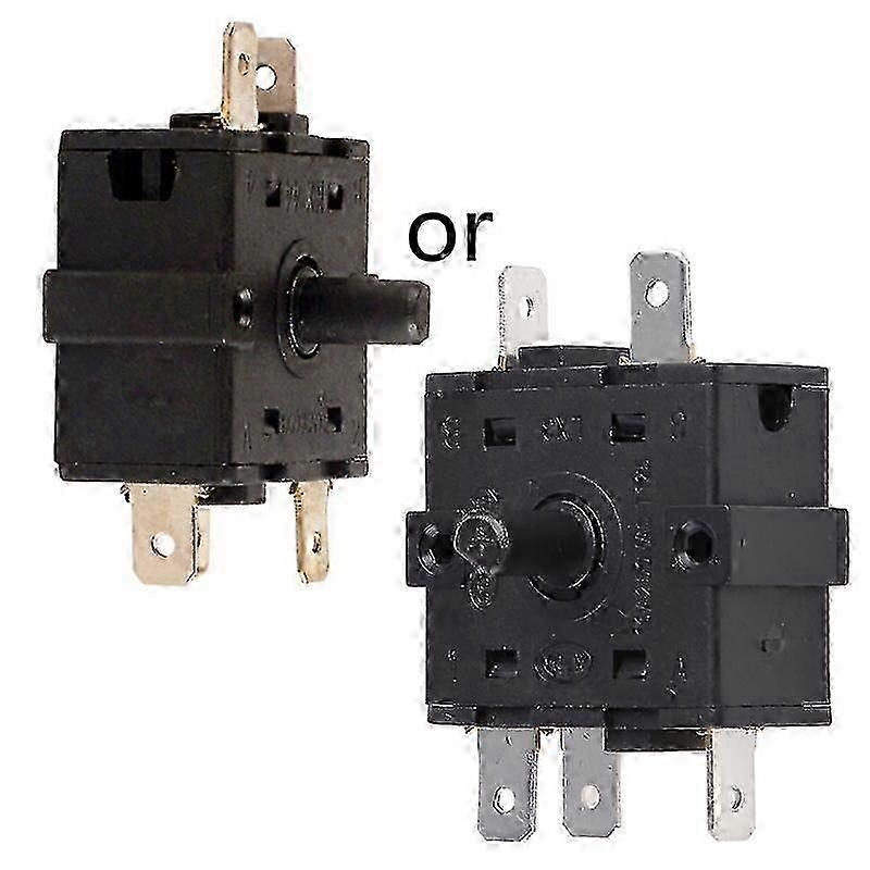 26-27 16A AC Electric Heater Switch Rotary Selector Temperature Control Switch 250V