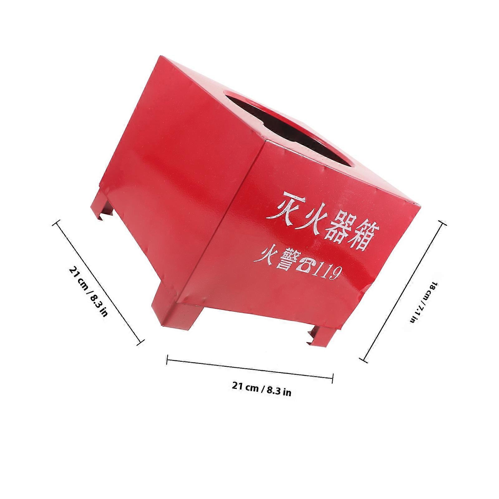 Red Fire Extinguisher Base Iron Holder for Fire Extinguisher Mount Bracket
