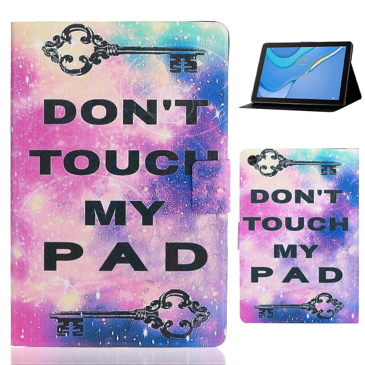 For Samsung Galaxy Tab A9 Case Card Holder Pattern Tablet Cover