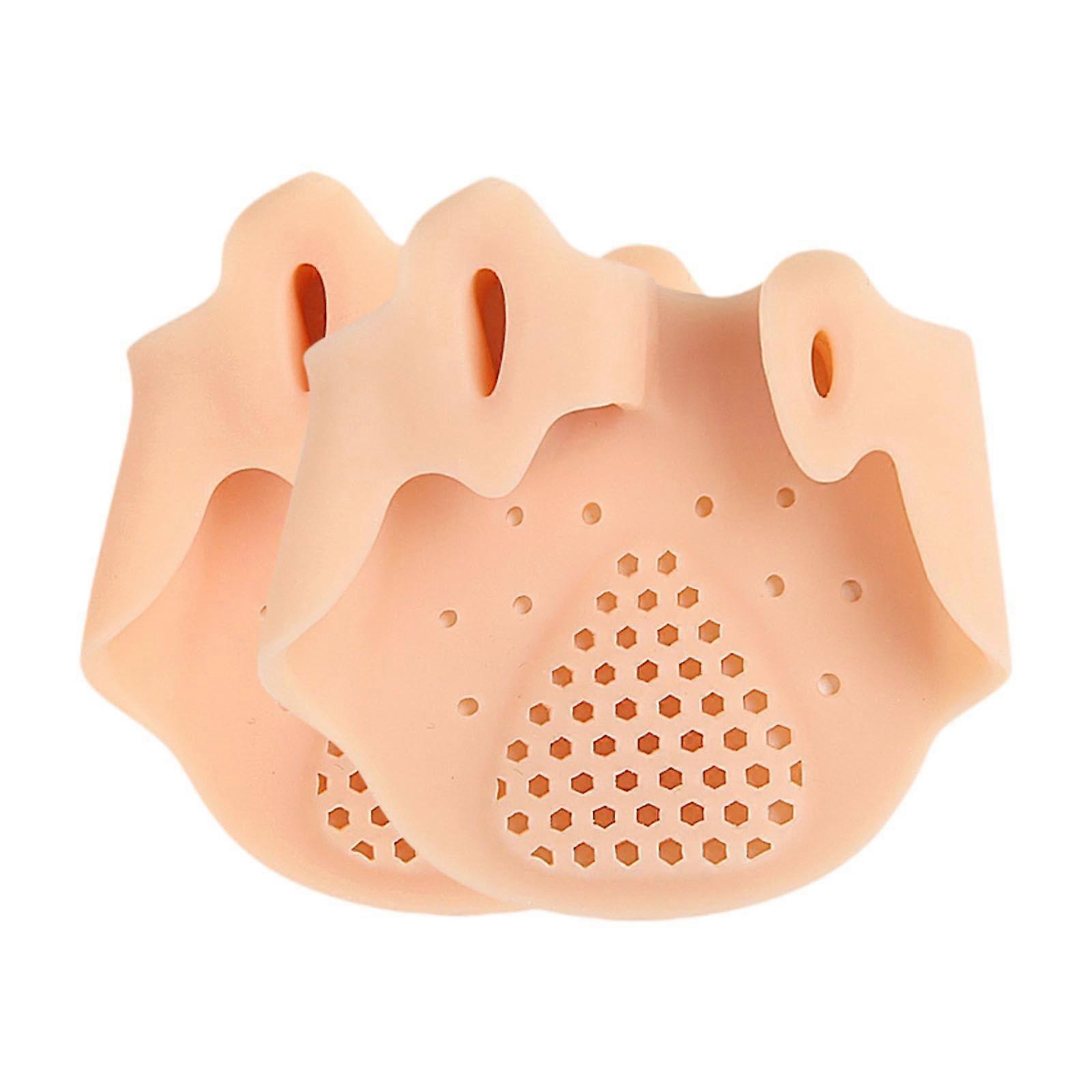 Gel Toe Separator and Corrector Pads for Overlapping Toes, Soft Reusable Spacers for Foot Alignment