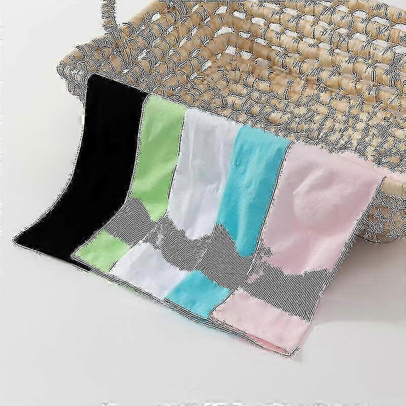 Children's ice silk sun protection sleeves, 5-pack, solid color