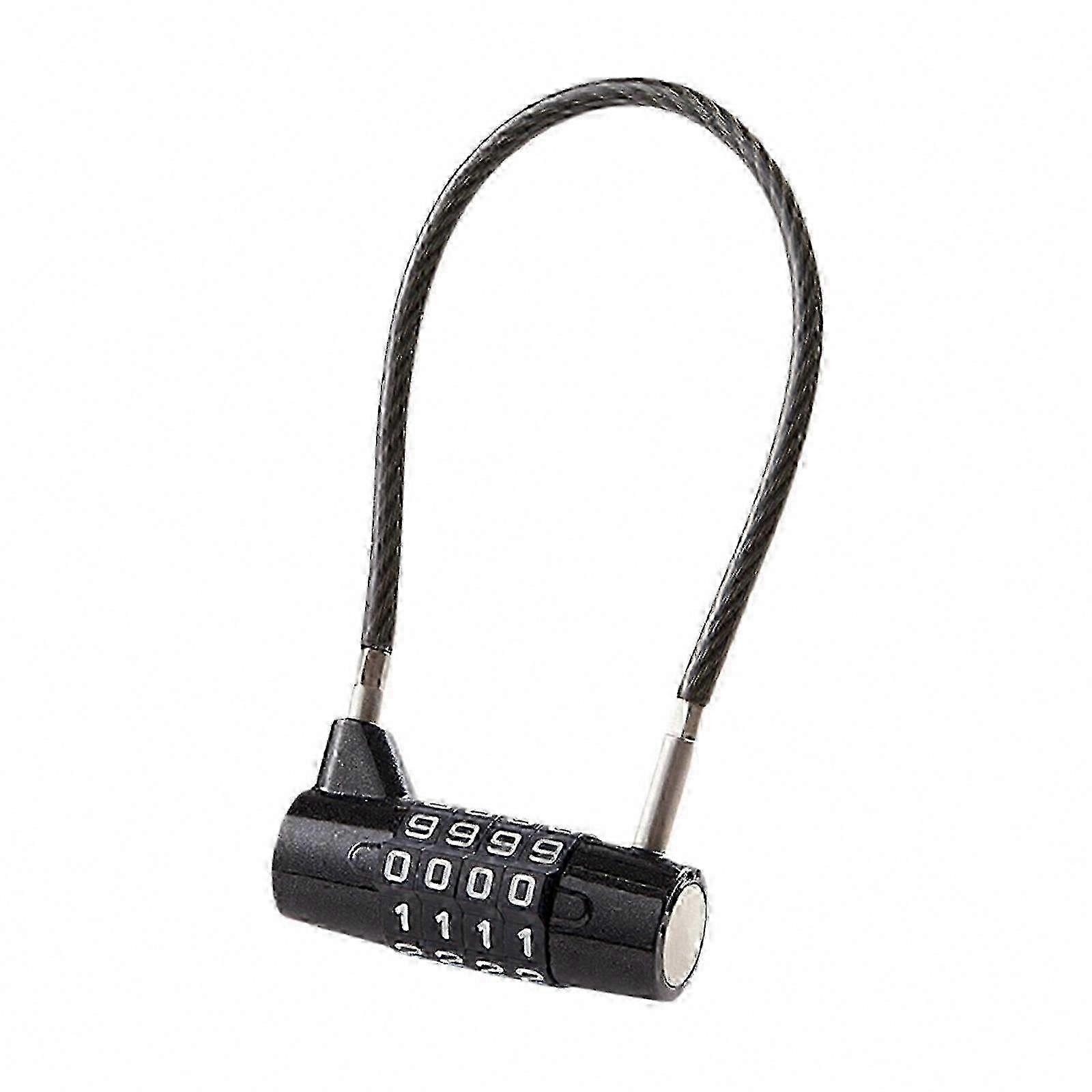 4-Digit Combination Cable Lock for Tool Box, Shed, and Storage Security