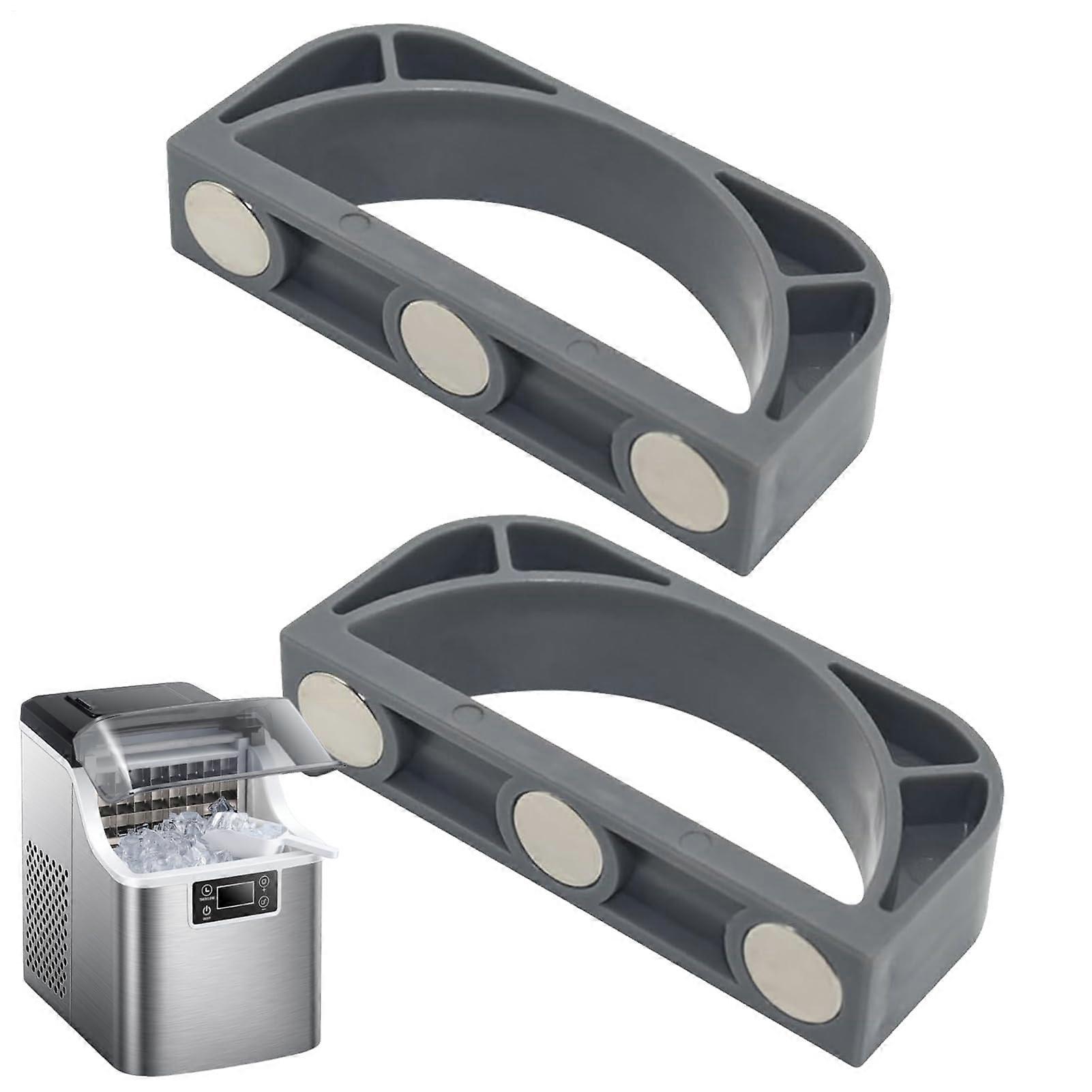 Magnetic Ice Scoop Holder Replacement with Durable PVC Build, Quick Access Storage Stand for Kitchen Ice Maker