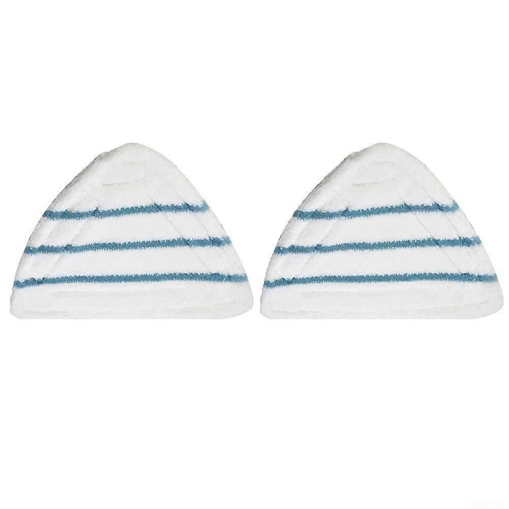 2pcs Microfiber Mop Replacement Pads, Strong Absorption, Machine Washable for Smooth Floors