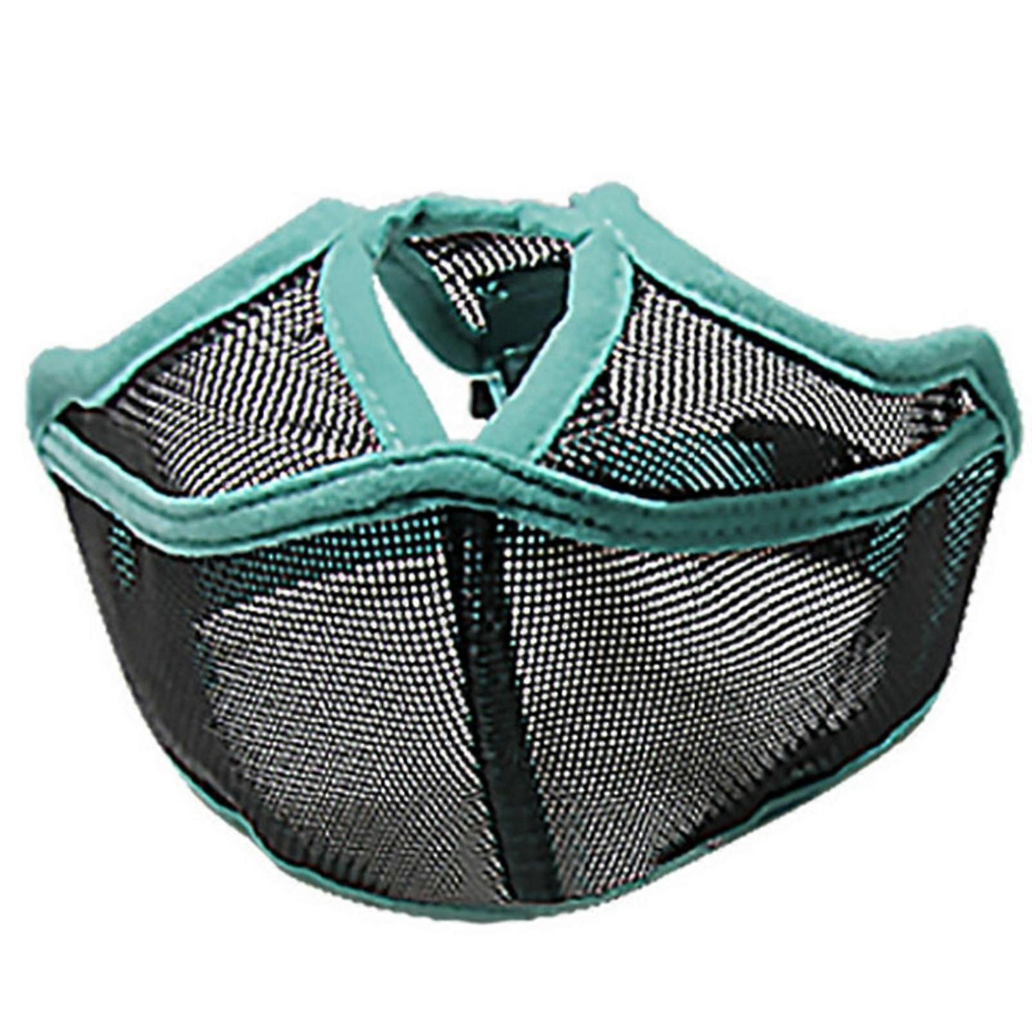 Short Snout Dog Muzzles Adjustable Soft Breathable Mesh for Biting Chewing Barking Training