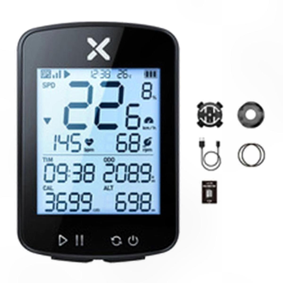 Wireless GPS Bike Computer with Speedometer for Cycling Enthusiasts