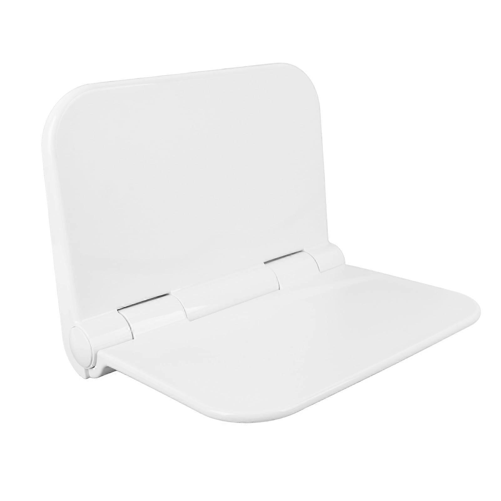 Wall Mounted Folding Shower Seat for Elderly, Waterproof Space Saving Fold Down Bath Bench