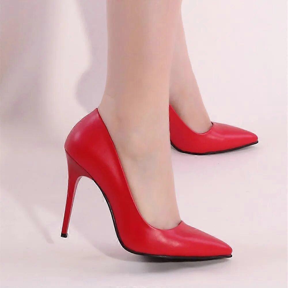 Red Stiletto Pumps Heels MA-021