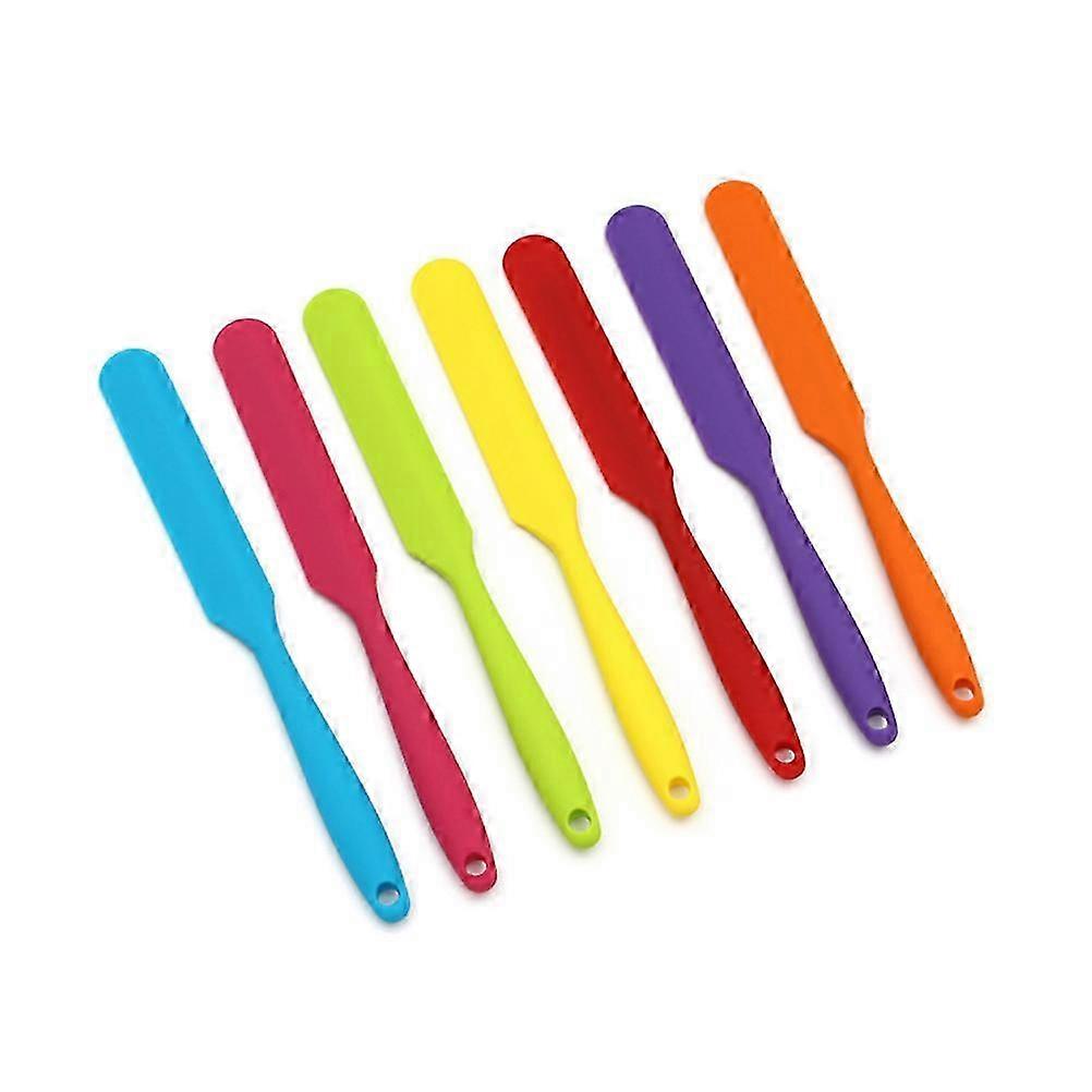 Silicone Spatula Food Grade for Baking Use Green Handle