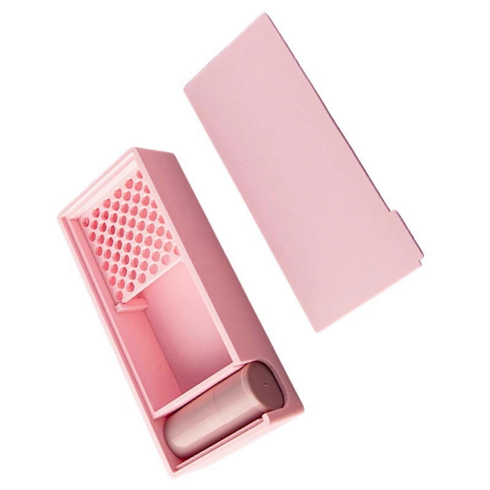 Polylactic Acid Storage Container for Clay Art and Starch Featuring Nonstick Technology Sealed  pink