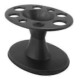 Hair Brush Holder Round Hair Brush Comb Holder Display Rack Hair Styling Brush Stand Hairdressing Tool Shelf Accessories