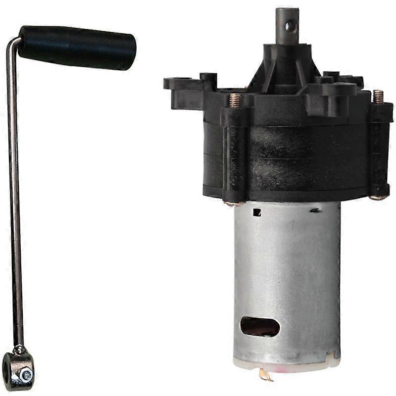 24V Generator Miniature Håndsving Emergency Vindmølle Generator Motor