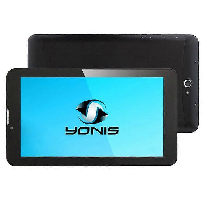 Tablet Android de 7 polegadas, Dual SIM, 3G, Quad Core, 1GB+16GB, Preto YONIS