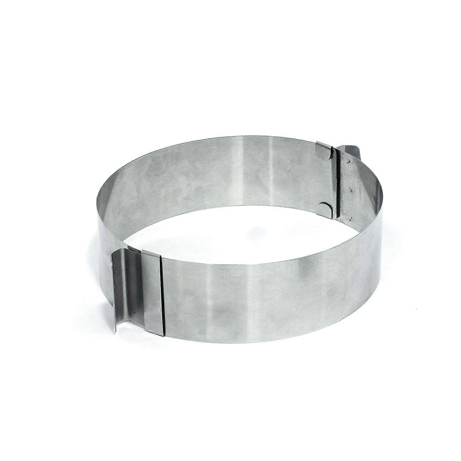 Adjustable Cake Ring 8.515cm Stainless Steel Baking Mold for Consistent Cake Shaping