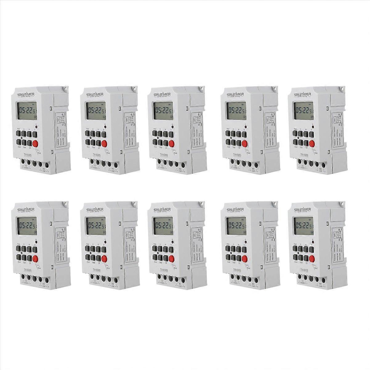 Seconds Control Timer Switch Large Screen Digital Display Hot Pin Voltage Output Time Controller