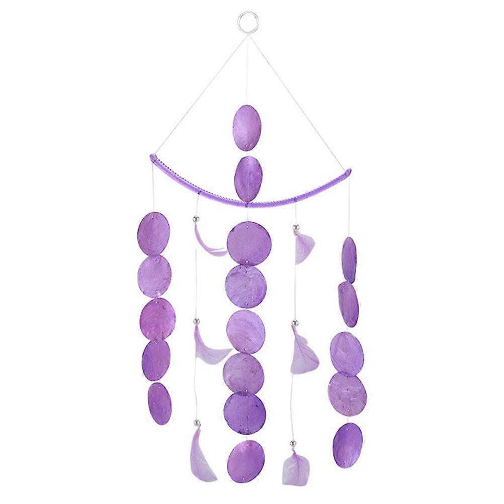 Seashell Wind Chime Unique Hanging Decoration for Home with Romantic Design