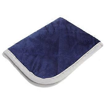 Coussin chauffant pour animaux de compagnie, lot de 3, en tissu bleu marine