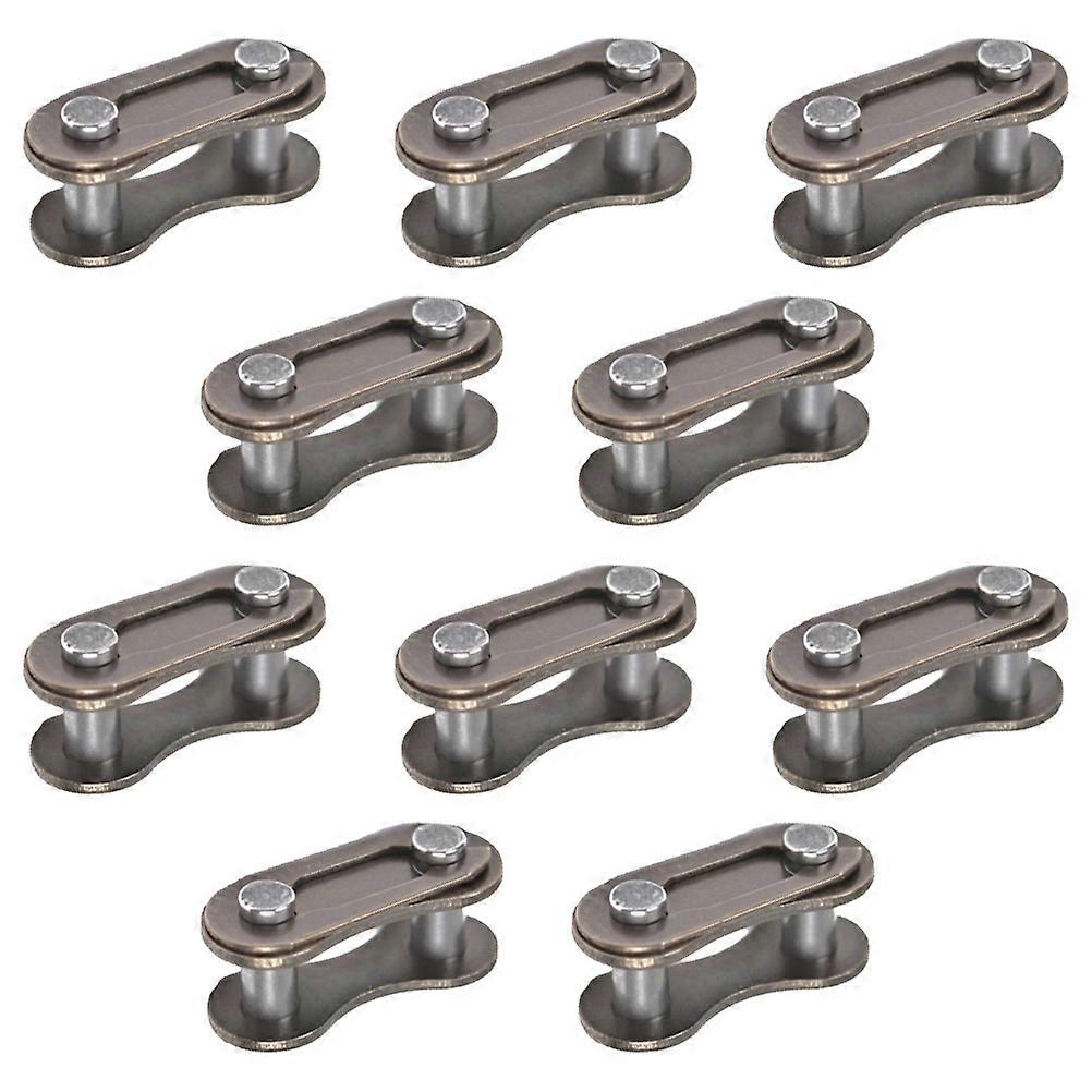 Accessory Missing Link Chain Silver Single Chain 10Pcs Bike Connector