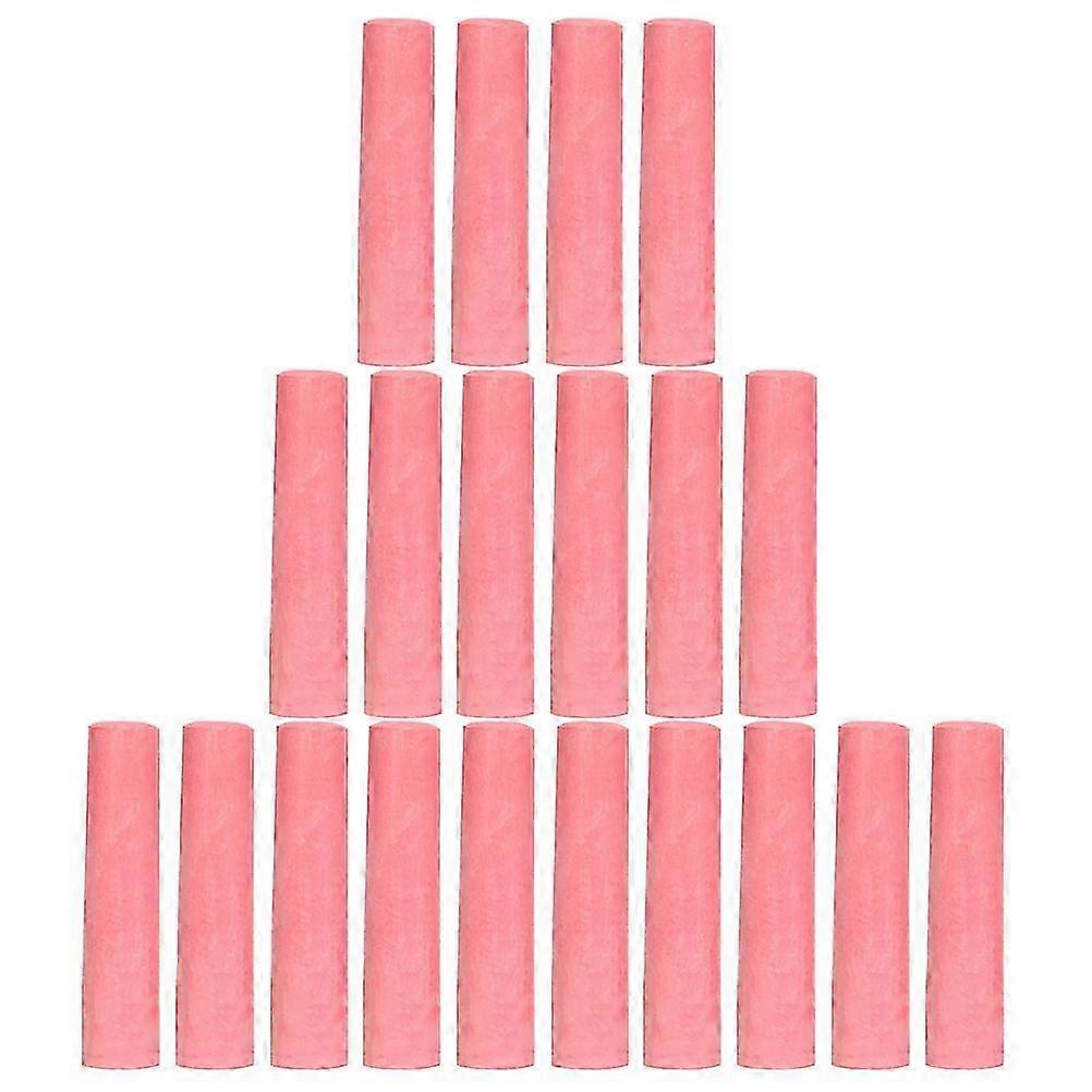 Non-Toxic Sidewalk Chalk Bulk 20Pcs Dustless for Elementary Students