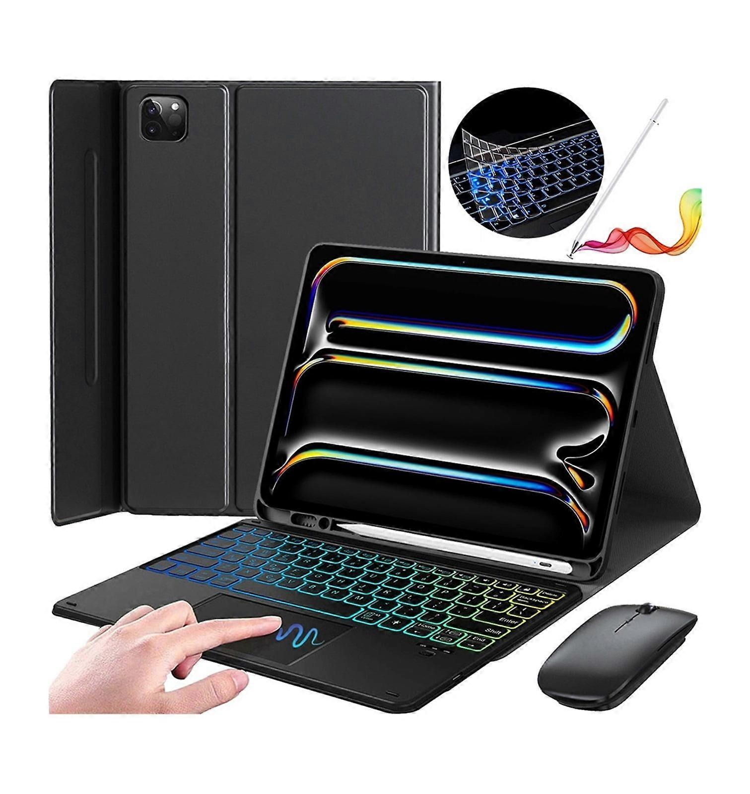 Touch Keyboard Mouse & Pencil Case compatible with iPad Pro 13'' 2024 - Ultimate Accessory Bundle