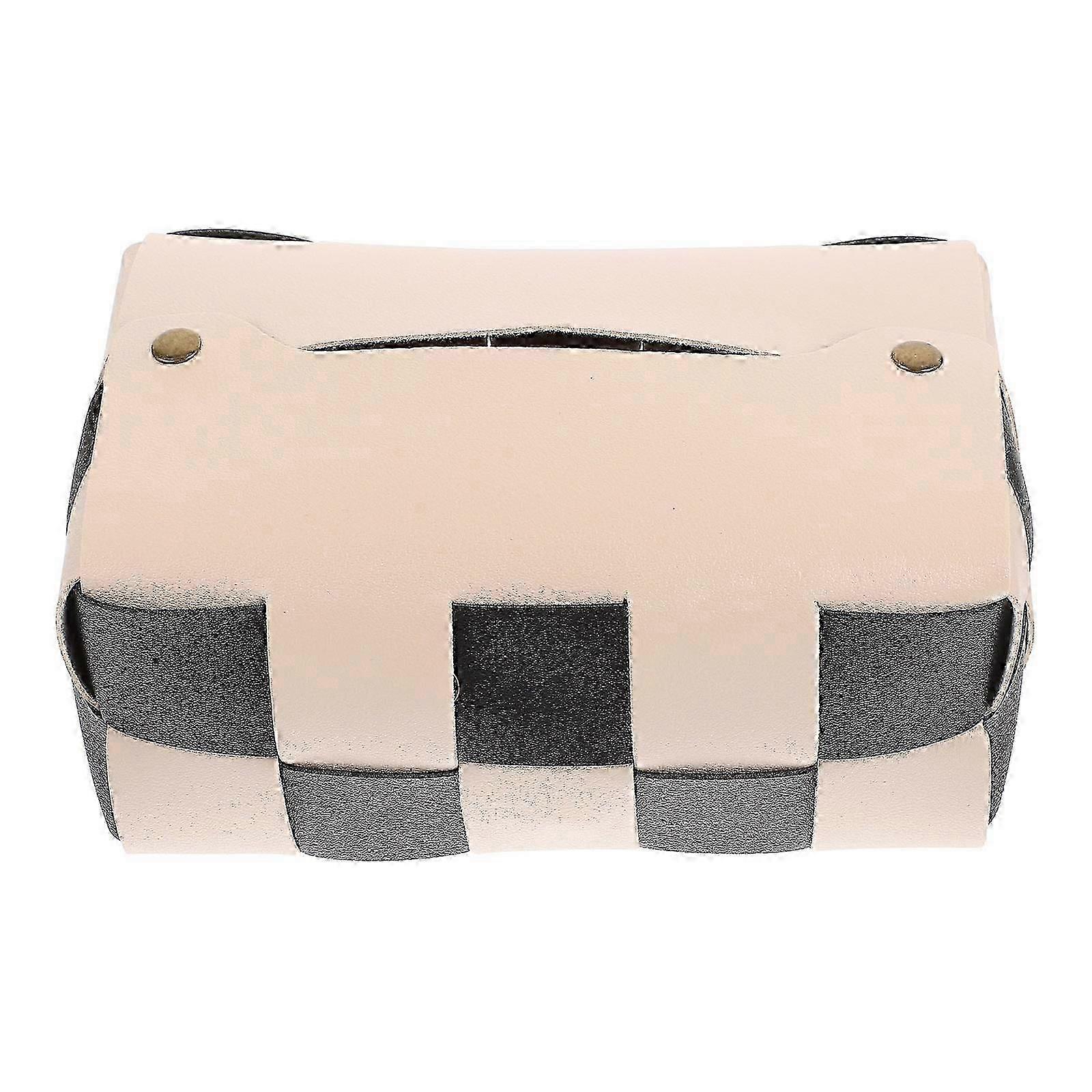 White Tissue Box Cover compatible Tissue Storage