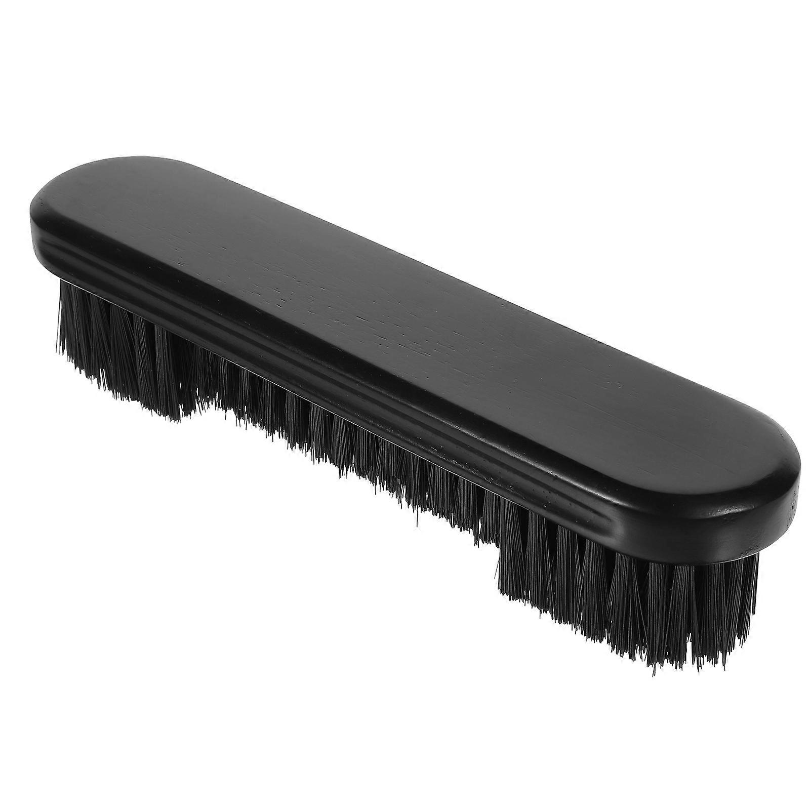 Pool Table Brush Cleaning Tool for Billiard Table Durable Black Nylon Wood