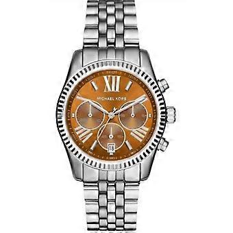 Ur - MICHAEL KORS - MK6221 - 38 mm - Rustfrit stål - Orange urskive