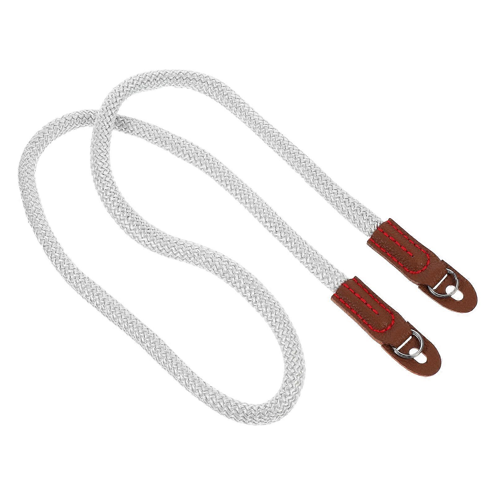 Camera Shoulder Belt for Camera Use Adjustable Cotton Silver Strap