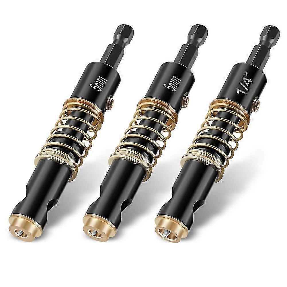 Hinge Drill Bit Set Solid Drilling Hinge Drill Bits Stable Door Hinge Drill Bit Fast Replacing Hex Shank Center