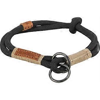 Trixie Collar Halter Half-Slip Black Sand 30x0.6 cm