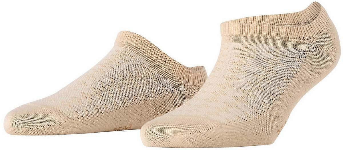 Burlington Merseyside Trainer Socks - Oatmeal Beige
