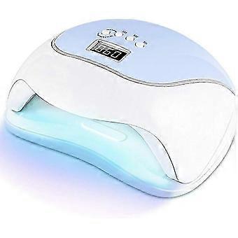 UV LED Nail Lamp 120W/60W with 33 Beads Dual Light Source, Portable for Home Salon Use,l